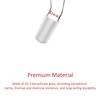 stonylab 105 Degree Curved Adapter, Borosilicate Glass Distillation Adapter 105