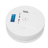 Monoxide Detector Easy Mounting Test Hush Button Dual Sensors Battery