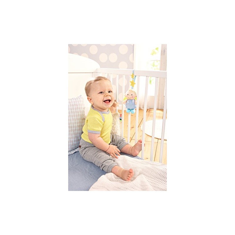 HABA 301995 Hängefigur Schutzengelchen, Kleinkindspielzeug, Blau