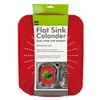 bulk buys Kitchen Essentials Flat Sink Colander, 13.25" x 1.25"