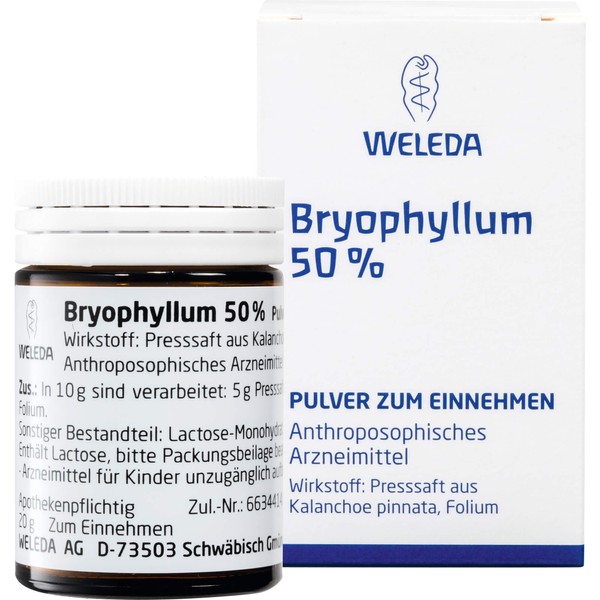 WELEDA Bryophyllum 50% Pulver, 50 g Powder