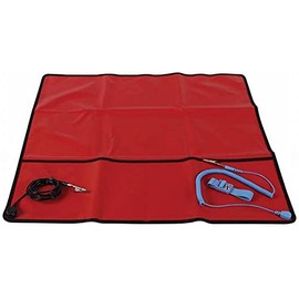 ESD Service Kit - 24" x 26" Anti-Static Mat with Ground Cord, Adjustable Wrist Strap by EX ELECTRONIX EXPRESS