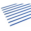 Unbranded 8" UNIVERSAL STAINLESS STEEL CABLES ZIP TIES X6 BLUE