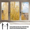 2 Pcs Window Handle, Universal Double Glazing Window Handles Right/Left