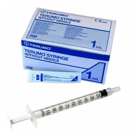 1ml Terumo Syringe pk 10