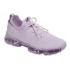 Forever Link Zapatos deportivos de moda para mujer, transpirables, ligeros, para caminar, Negro, 6 US