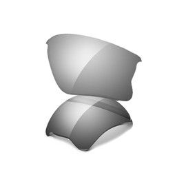 Oakley Original Flak Jacket XLJ OO9009 Black Iridium Polarized Replacement Lenses For Men For Women + BUNDLE with Designer iWear Care Kit