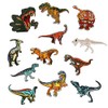 12Pc Fashion Jurassic Park Embroidered Dinosaur Patch for Clothing Applique