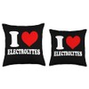 I Love Electrolytes Throw Pillow
