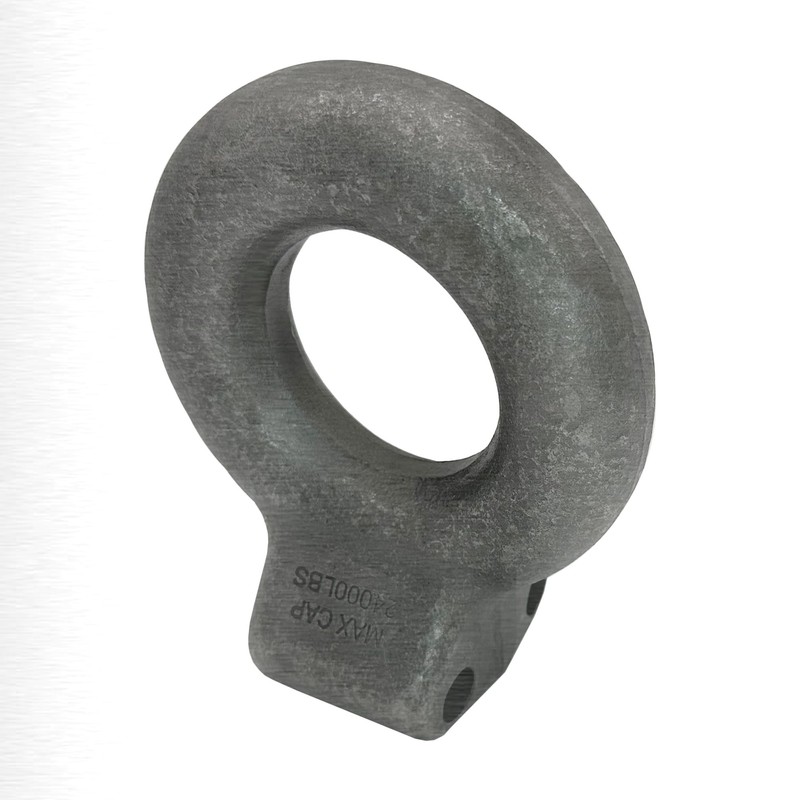 A.A Raw Steel Pintle Hitch Lunette Eye Ring - 24,000