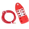Adjustable Cable Lockout Fish Shaped Stainless Steel Safety Cable Lock