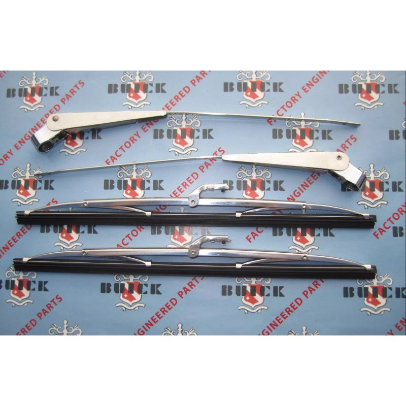CARS 1954-1956 Buick Windshield Wiper Arms & Blades | Matched
