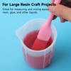 Gartful 300ml Large Silicone Measuring Cups, 10OZ Reusable Squeeze and