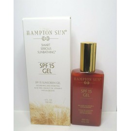 Hampton Sun Smart Serious Sunbathing SPF 15 Gel  4 oz