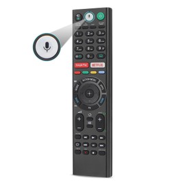 Gvirtue RMF-TX310E Voice Remote Control Compatible with Sony TV, Replacement for the Original Remote Control, Compatible with Sony 4K Smart Bravia UHD LED LCD HD TV with Microphone Function