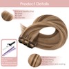 Silk-co Clip in Hair Extensions Real Human Hair Remy Double