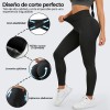FTUVESO - 2pcs Leggings Deportivos Mujer Licras Ropa Para Gym