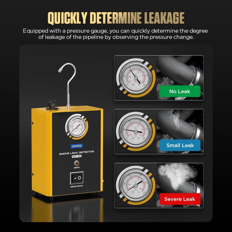 AUTOOL EVAP Smoke Machine Automotive Smoke Tester Portable Car Smoke