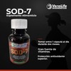 SOD-7: Superóxido Dismutasa y Glutation | Antioxidante con Vitamina D3,