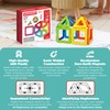 Magformers Rainbow 14 Piece Set - Magnetic Tiles Building Blocks,