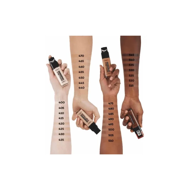 Base de maquillaje líquida L'Oréal Paris INFAILLIBLE FOUNDATION INFALIBLE 24H