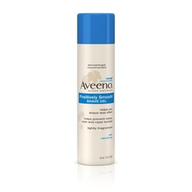 Aveeno Gel de afeitado hidratante positivamente suave, 7 onzas.
