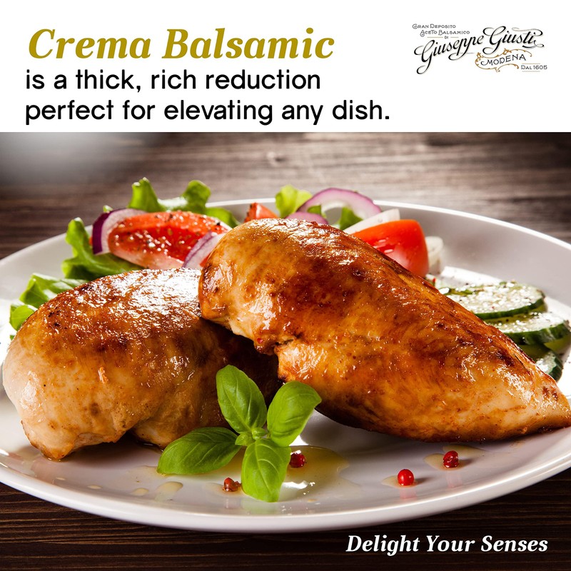 Giuseppe Giusti Italian Crema Balsamic Glaze Vinegar Reduction of Modena