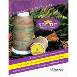 Superior Threads King TUT Quilting Thread #961 Canaan - 500 Yard Spool