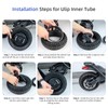 ulip 80/65-6 Scooter Inner Tube with 90 Degree for 255x80