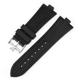 Adwoa Silicone Rubber Watch Band Strap Compatible with Vacheron Constantin Overseas - 25mm * 8mm Vacheron Constantin Watch Band