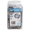 Conduit Fitting, EMT Screw Connector, 1/2-In., 50-Pk. -12101B