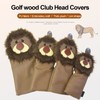 Golf Club Head Covers Driver Fairway Wood Hybrid Covers Lovely