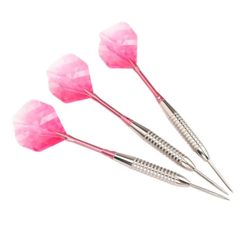 Steel Tip Darts Set Professional Darts Deep Groove Barrel Aluminum