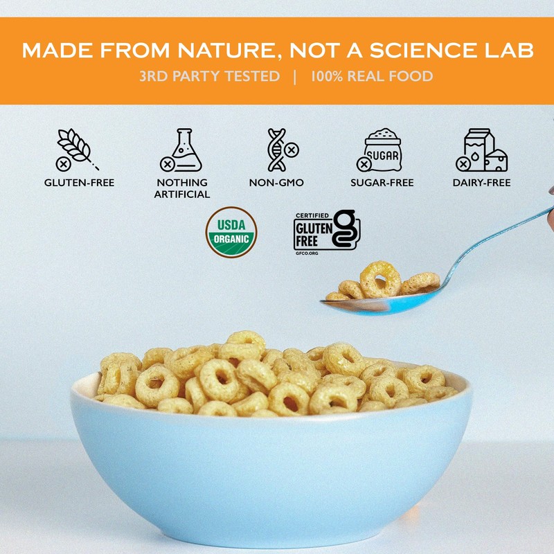 Lovebird, Cereal Honey Grain Free, 7 Ounce