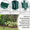 Fence Posts 5FT, 10pcs Heavy Duty Garden Stakes (Patchwork Style)