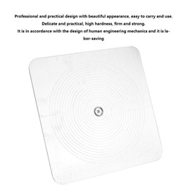 Plastering Hawk Aluminum Trowels Painting Construction Tools Other Construction Tools with High Hardness and Double Color Handle 300*300mm