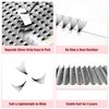 ABONNIE Premade Fans Eyelash Extensions, 400 Fans 14D 8-15mm Mix
