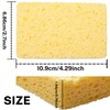 CMBBZZY Kitchen Sponges Washing Up,Dishwash Cleaning Pads for Dish, Dual-Sided