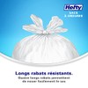 Hefty™ Garbage Bags, Strong Tall 45 Litres White Kitchen, Easyflaps™,