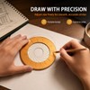 Adjustable Circular Drawer, Rotary Metal Circle Stencil Airkel Circle Drawing