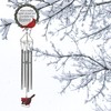 Cardinal Memory Windchime - Loss of Loved One - Enameled