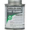 Weld-On 10203 C-65 PVC/CPVC/ABS/Styrene Cleaner - Low-VOC, Clear, 1/2 Pint