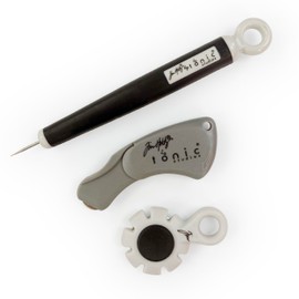 Tim Holtz - Craft Tools Bundle | Mini Rotary Perforator, Retractable Craft Pick & Thread Cutter/Paper Distresser