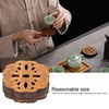 6PCS Bamboo Coaster Teacup Mat AntiScald Heat Insulation Pad Tea