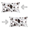 Cow Print Throw Pillow Covers 12x20 Lumbar Pillow Cases Western