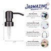 Jarmazing Products Oil Rubbed Bronze Modern Metal Soap and Lotion