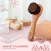 lampox Body Brush, Face Brush with Fine Copper Wires, Copper