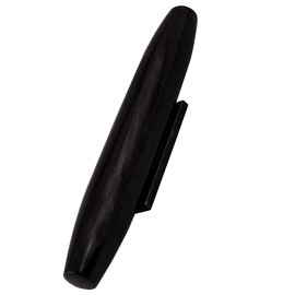 Marblous Krafts Marble 12.5 inches French Shape Rolling Pin Great Gift for Bakers - Multi-color Marble Rolling Pin and Rolling Pins for Baking, Baking Accessories or Dough Roller for chef (Black)