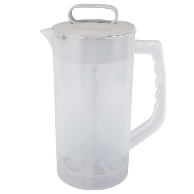 2000ML Manual Juice Extractor Blender Clear Scale Tight Lid Manual