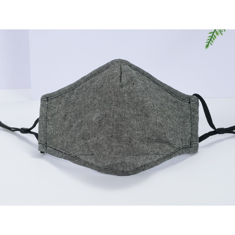 10 PCs Adult Face Masks Washable and Reusable Solid Color